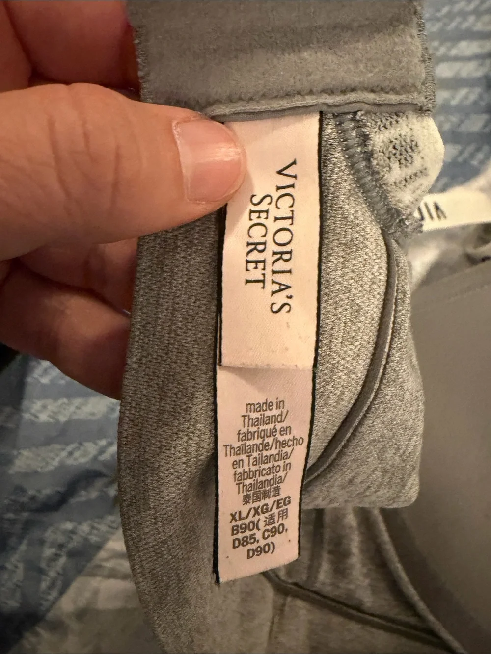 Victoria's Secret Everyday Seamless Bras - Black & Gray